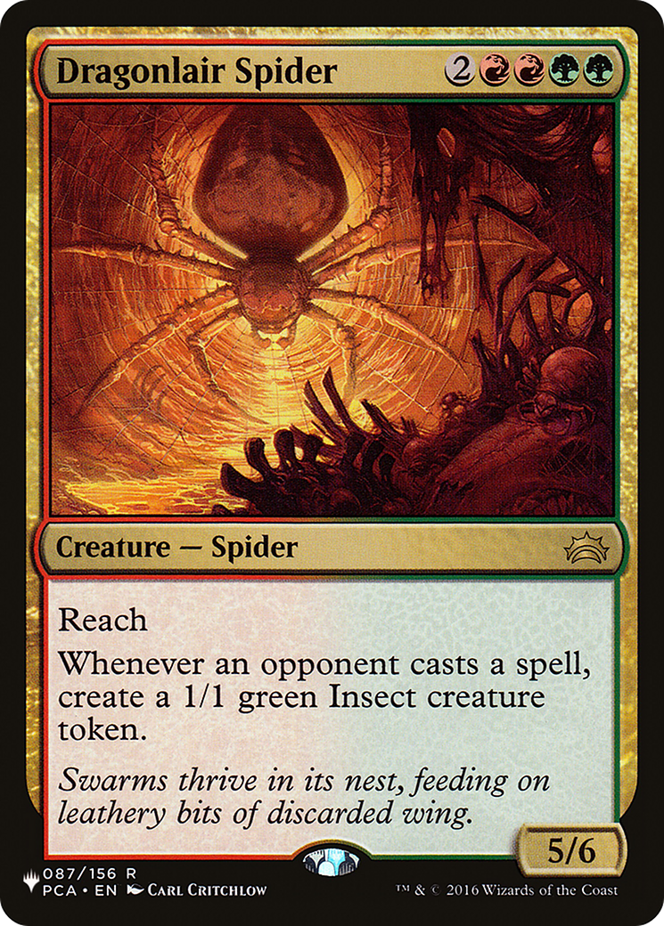 Dragonlair Spider [The List] | Dragon's Lair Comics and Fantasy Houston TX