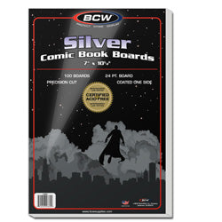 BCW Supplies: Backing Boards - Silver Age Comic 100CT (1-BBSIL) | Odin's Place