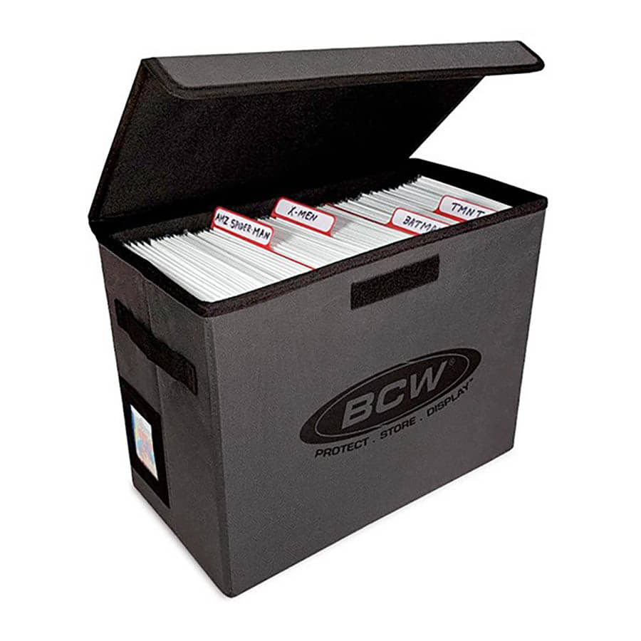 DO NOT USE - BCW Comic Box Foldaway Black | Dragon's Lair Comics and Fantasy Houston TX