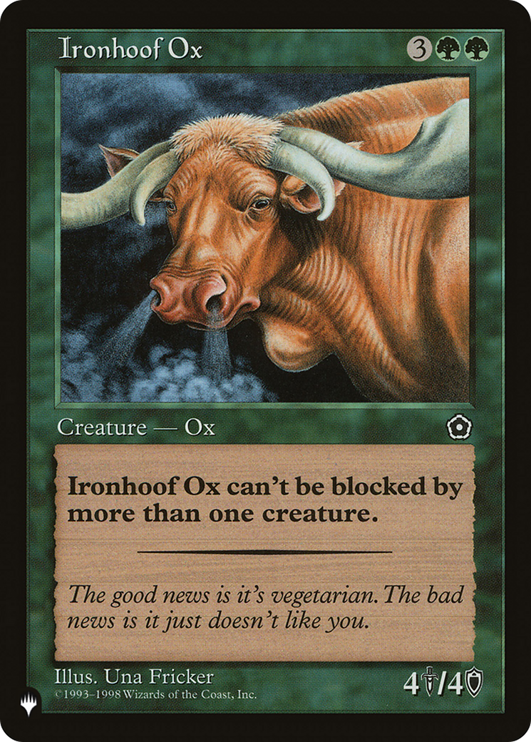 Ironhoof Ox [The List] | Dragon's Lair Comics and Fantasy Houston TX