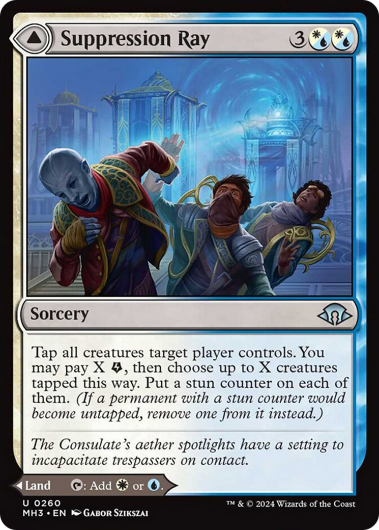Suppression Ray // Orderly Plaza [Modern Horizons 3] | Dragon's Lair Comics and Fantasy Houston TX