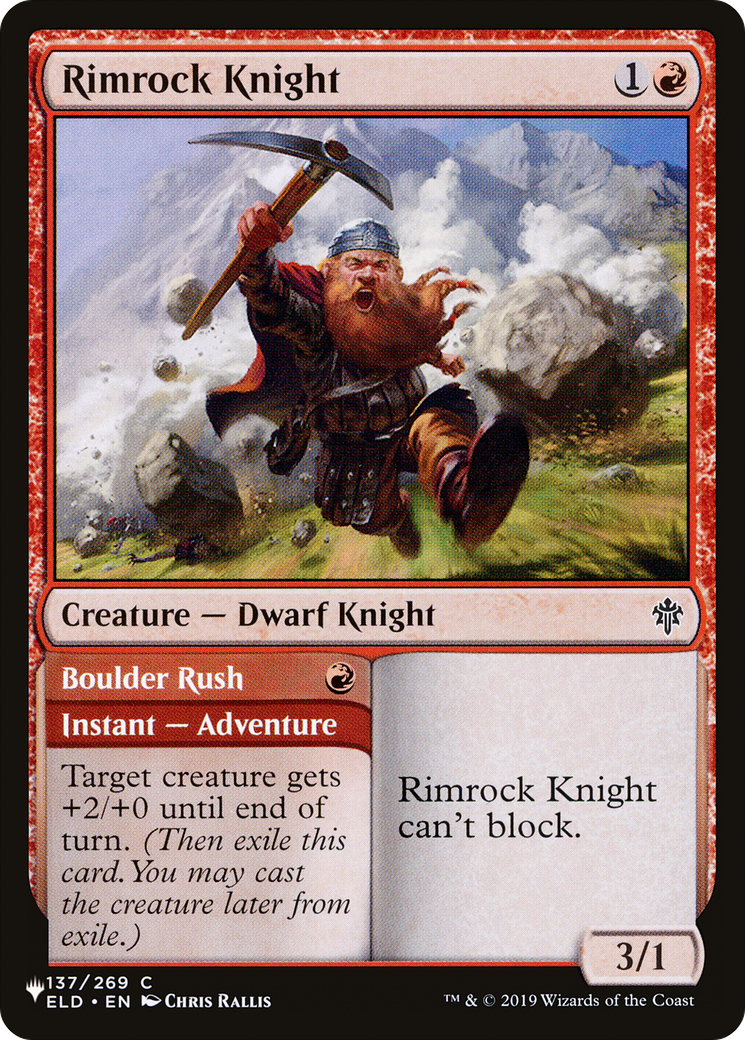 Rimrock Knight [The List] | Dragon's Lair Comics and Fantasy Houston TX