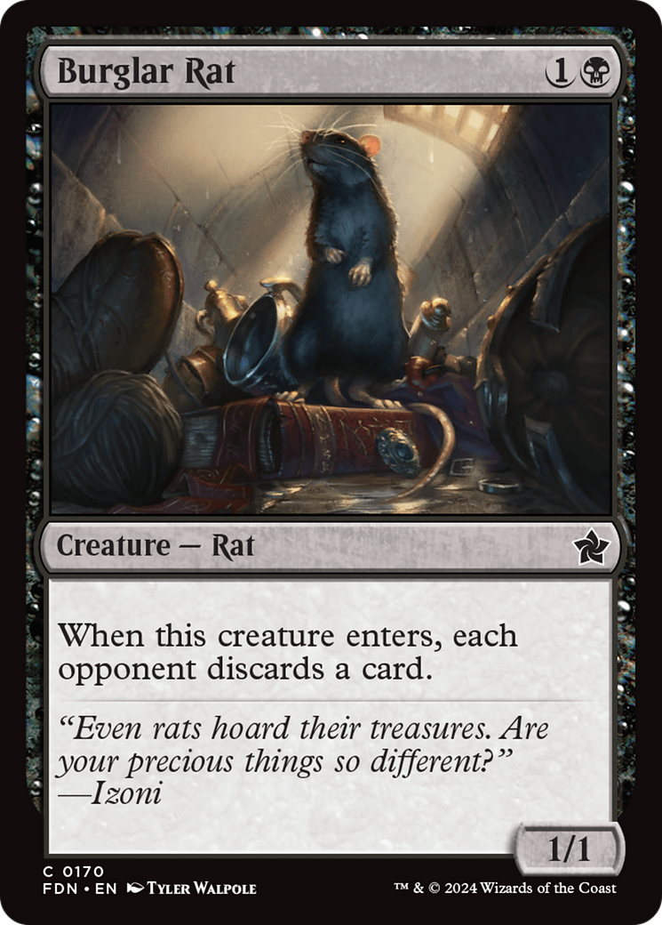 Burglar Rat [Foundations] | Dragon's Lair Comics and Fantasy Houston TX