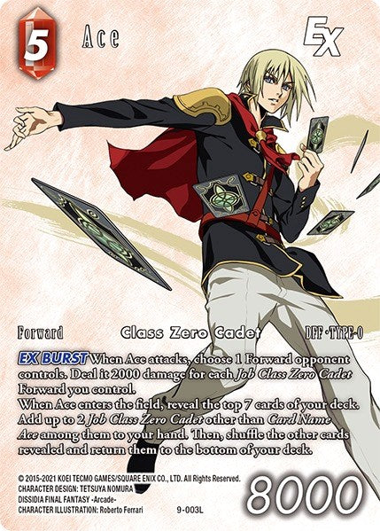 Ace EX (Full Art Reprint) [Crystal Dominion] | Dragon's Lair Comics and Fantasy Houston TX