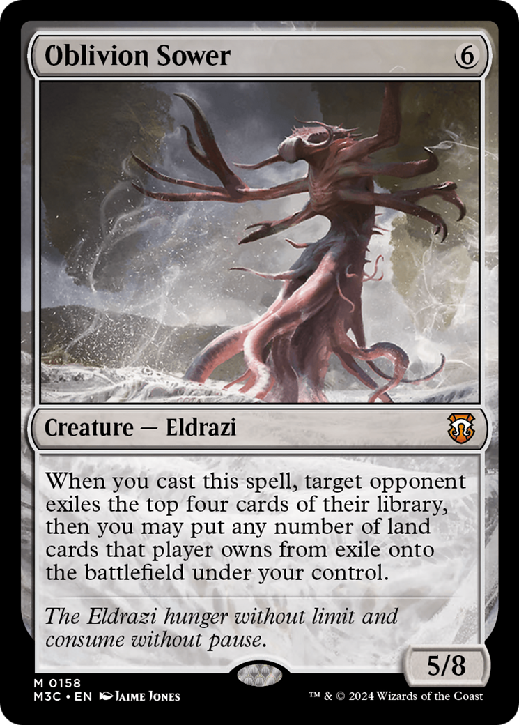 Oblivion Sower (Ripple Foil) [Modern Horizons 3 Commander] | Dragon's Lair Comics and Fantasy Houston TX