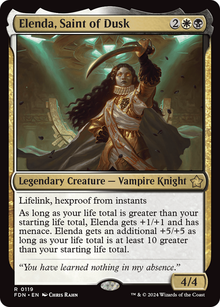 Elenda, Saint of Dusk [Foundations] | Dragon's Lair Comics and Fantasy Houston TX