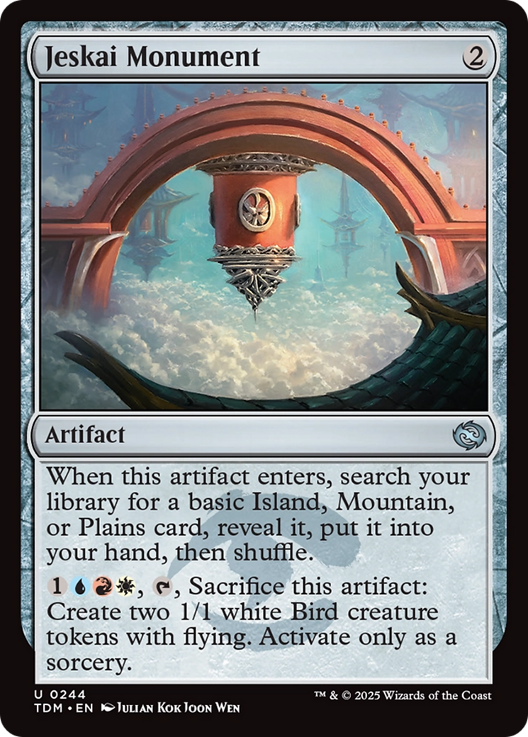 Jeskai Monument [Tarkir: Dragonstorm] | Dragon's Lair Comics and Fantasy Houston TX