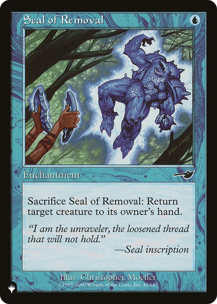 Seal of Removal [The List] | Dragon's Lair Comics and Fantasy Houston TX