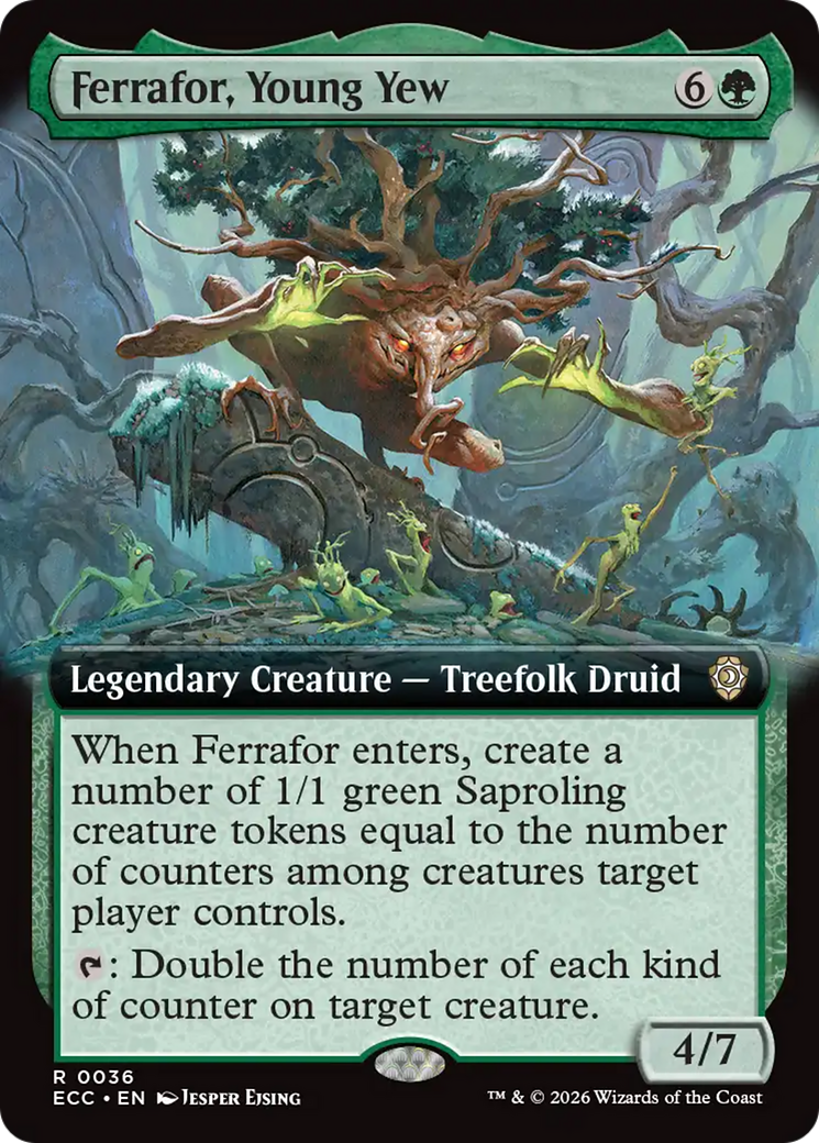 Ferrafor, Young Yew (Extended Art) [Lorwyn Eclipsed Commander] | Odin's Place