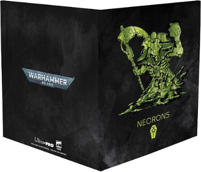 Ultra Pro Warhammer 40k: Necron Codex Aligned Datasheet & Index Card Folio | Dragon's Lair Comics and Fantasy Houston TX