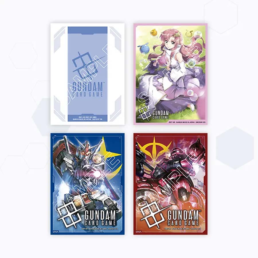 Gundam CG Card Sleeves Set 01 Assorted Styles | Dragon's Lair Comics and Fantasy Houston TX