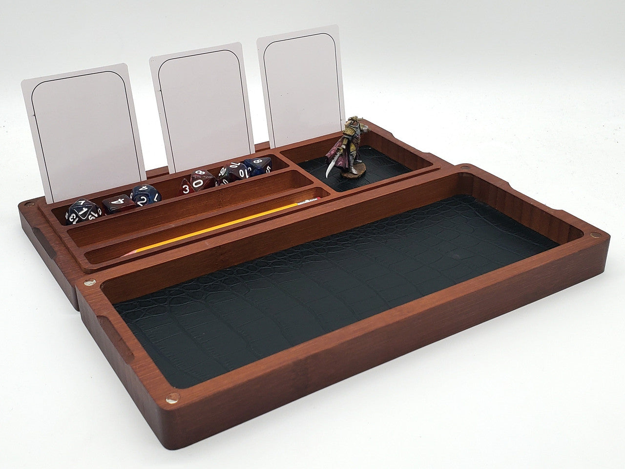 Old School Dice: Dragon's Vault - Dark Brown | Dragon's Lair Comics and Fantasy Houston TX