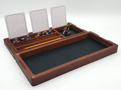 Old School Dice: Dragon's Vault - Dark Brown | Dragon's Lair Comics and Fantasy Houston TX