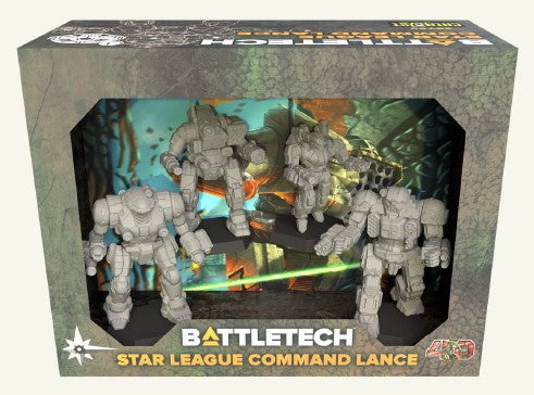Battletech: Miniature Force Pack - Star League Command Lance | Dragon's Lair Comics and Fantasy Houston TX