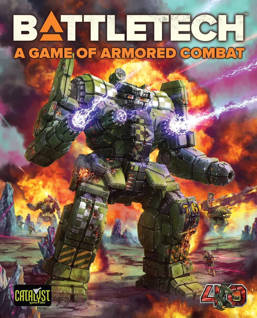 BattleTech: The Game of Armored Combat 40th Anniversary Edition | Dragon's Lair Comics and Fantasy Houston TX