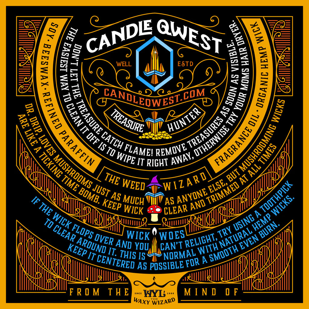 CandleQwest Mystery Gaming Candles | Dragon's Lair Comics and Fantasy Houston TX