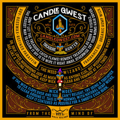 CandleQwest Mystery Gaming Candles | Dragon's Lair Comics and Fantasy Houston TX