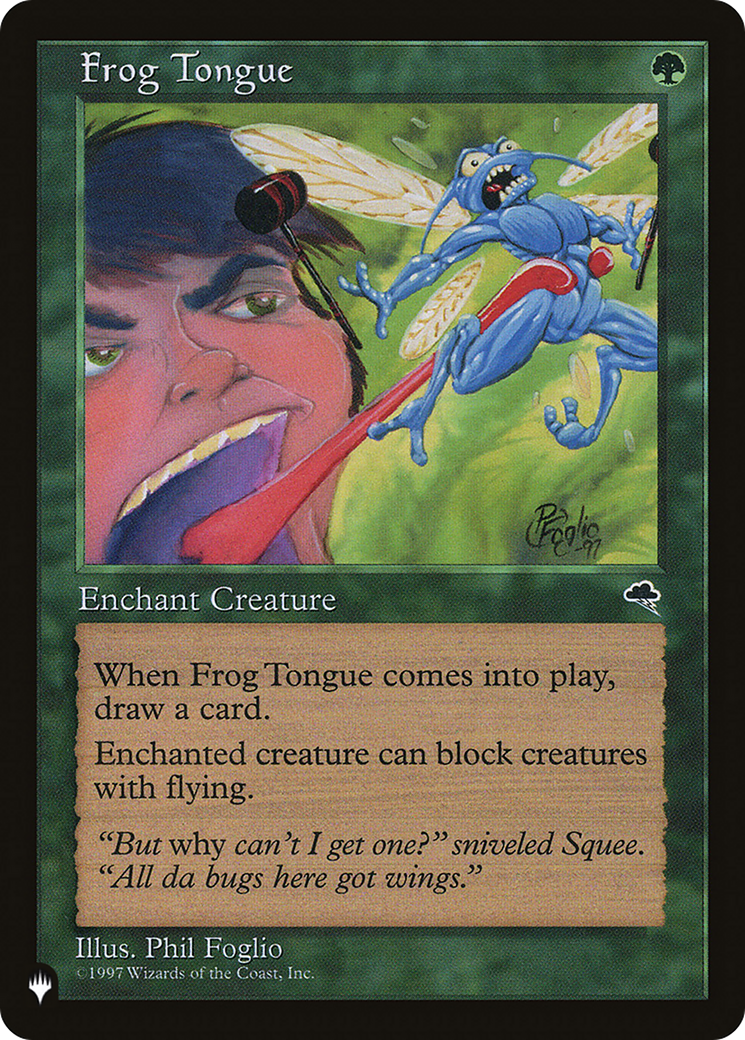 Frog Tongue [The List] | Dragon's Lair Comics and Fantasy Houston TX