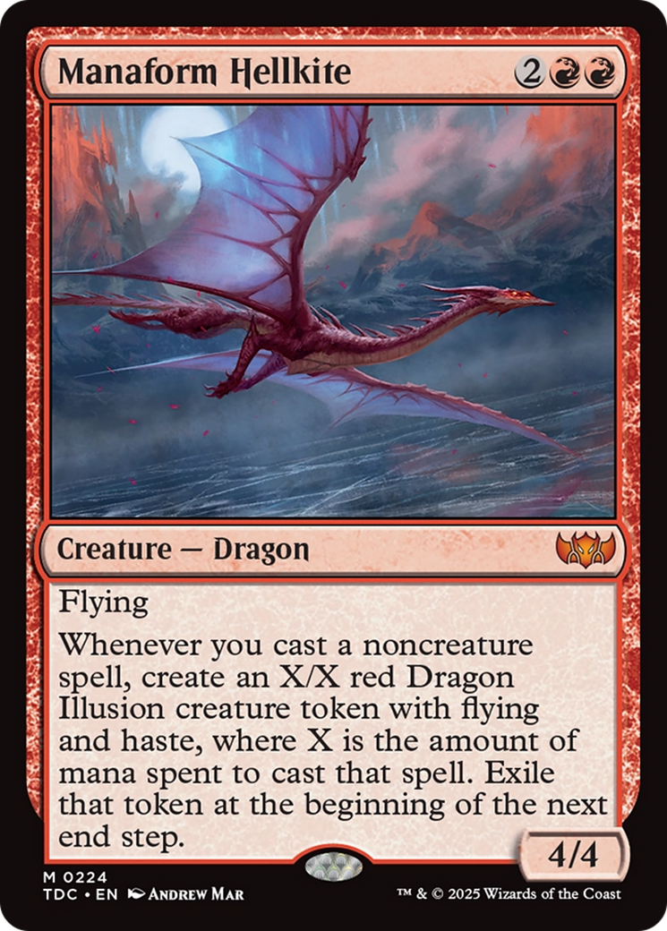 Manaform Hellkite [Tarkir: Dragonstorm Commander] | Dragon's Lair Comics and Fantasy Houston TX