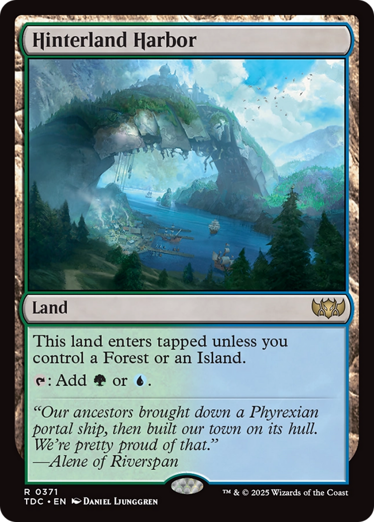Hinterland Harbor [Tarkir: Dragonstorm Commander] | Dragon's Lair Comics and Fantasy Houston TX