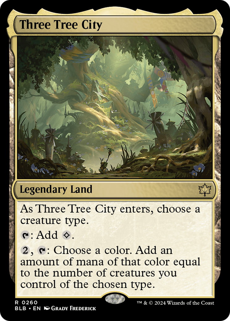 Three Tree City [Bloomburrow] | Dragon's Lair Comics and Fantasy Houston TX