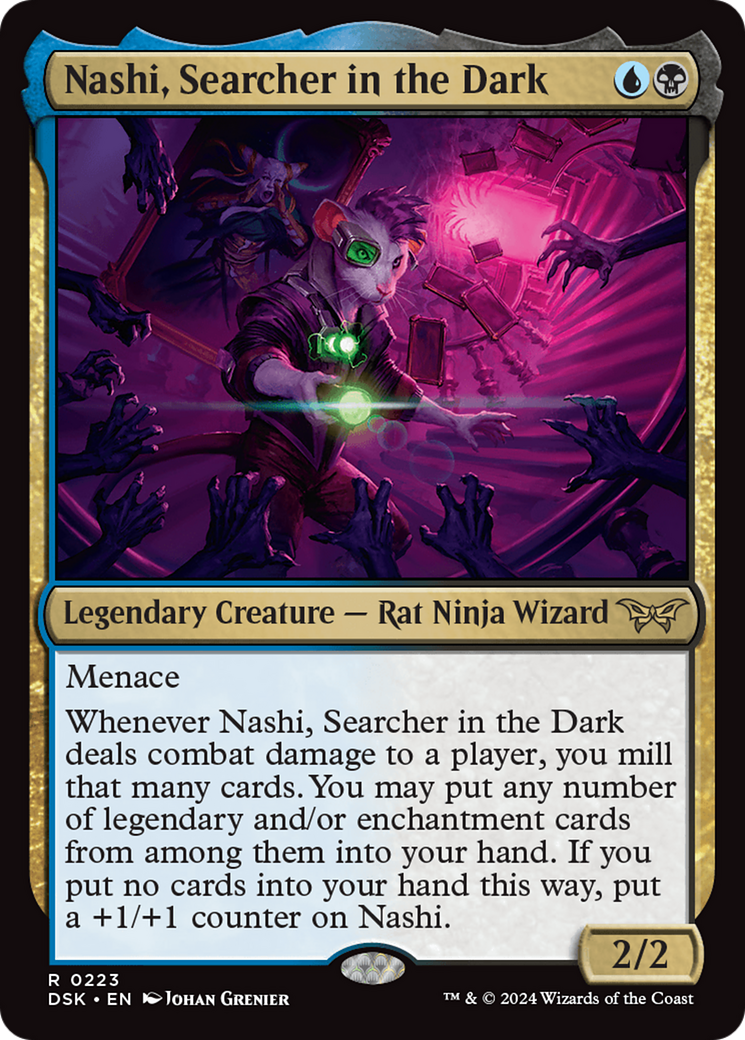 Nashi, Searcher in the Dark [Duskmourn: House of Horror] | Dragon's Lair Comics and Fantasy Houston TX