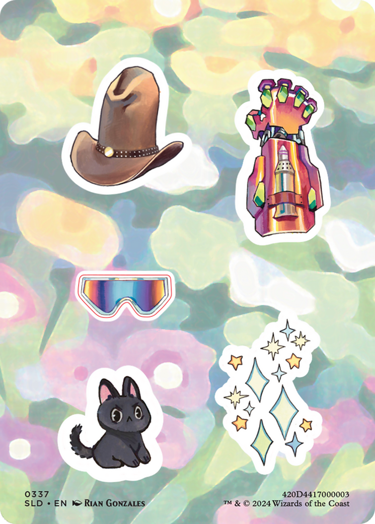 Sticker Sheet (0337) [Secret Lair Drop Series] | Dragon's Lair Comics and Fantasy Houston TX
