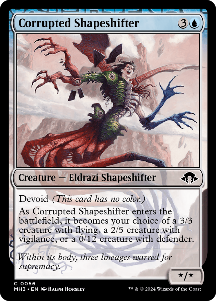 Corrupted Shapeshifter [Modern Horizons 3] | Dragon's Lair Comics and Fantasy Houston TX
