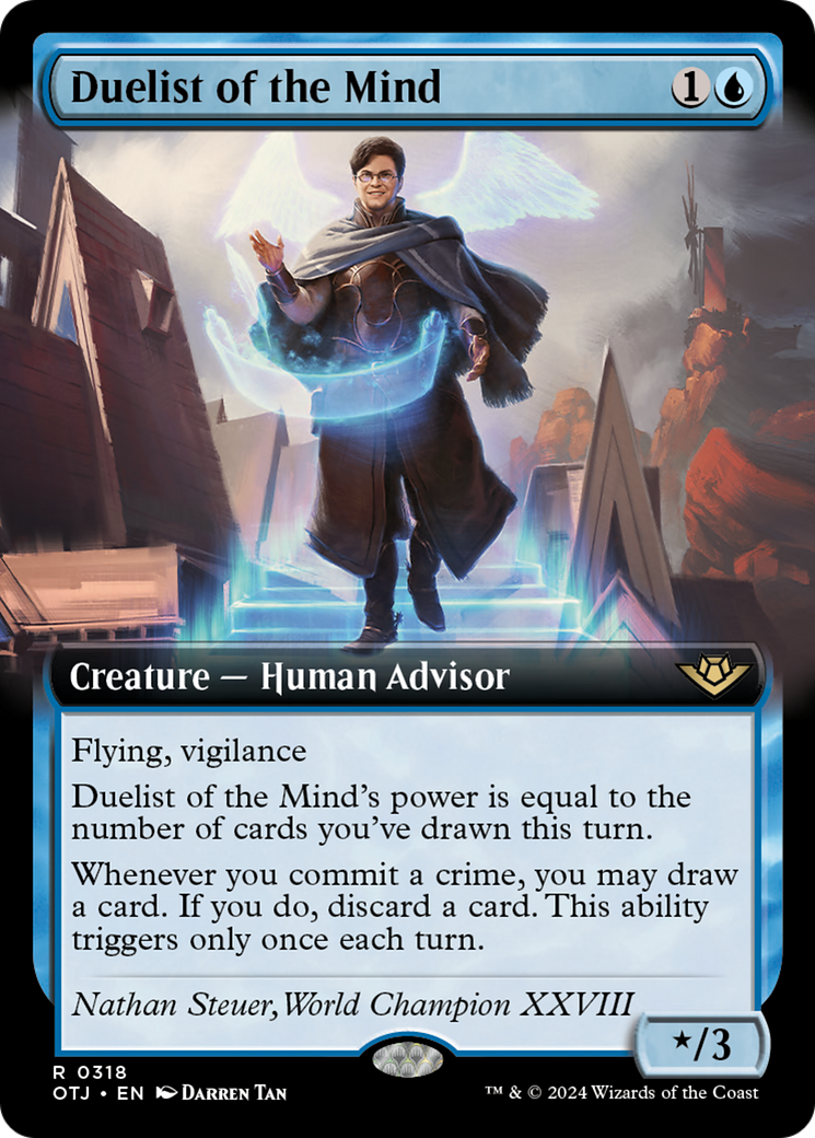 Duelist of the Mind (Extended Art) [Outlaws of Thunder Junction] | Dragon's Lair Comics and Fantasy Houston TX