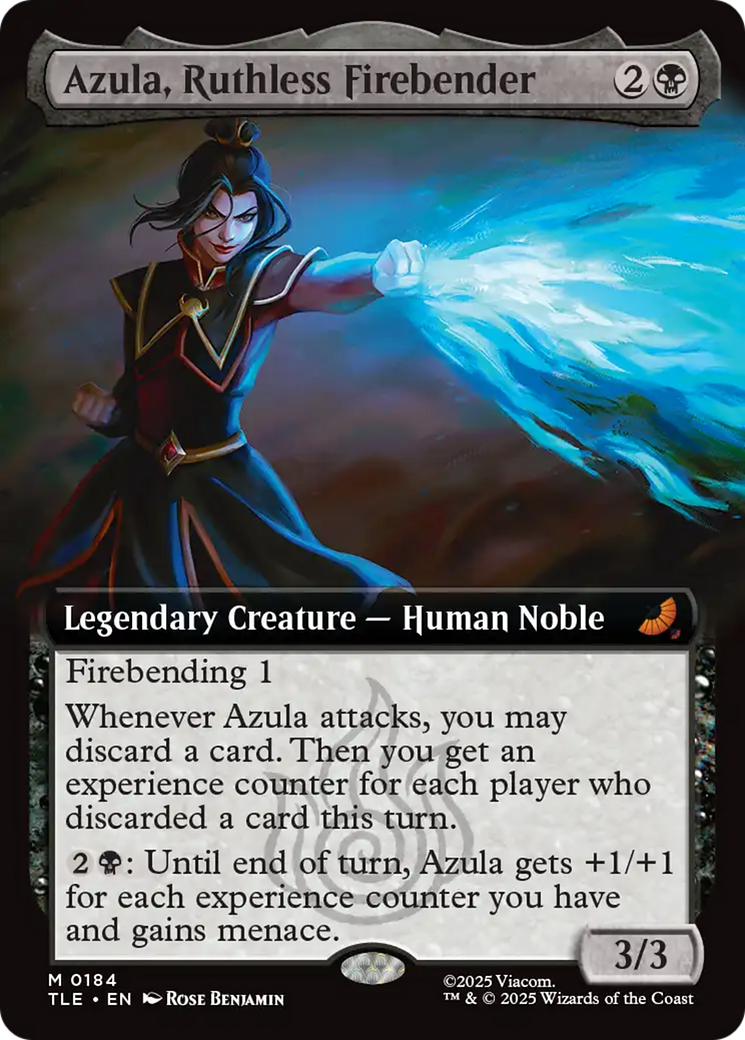 Azula, Ruthless Firebender (Extended Art) [Avatar: The Last Airbender: Eternal-Legal] | Dragon's Lair Comics and Fantasy Houston TX