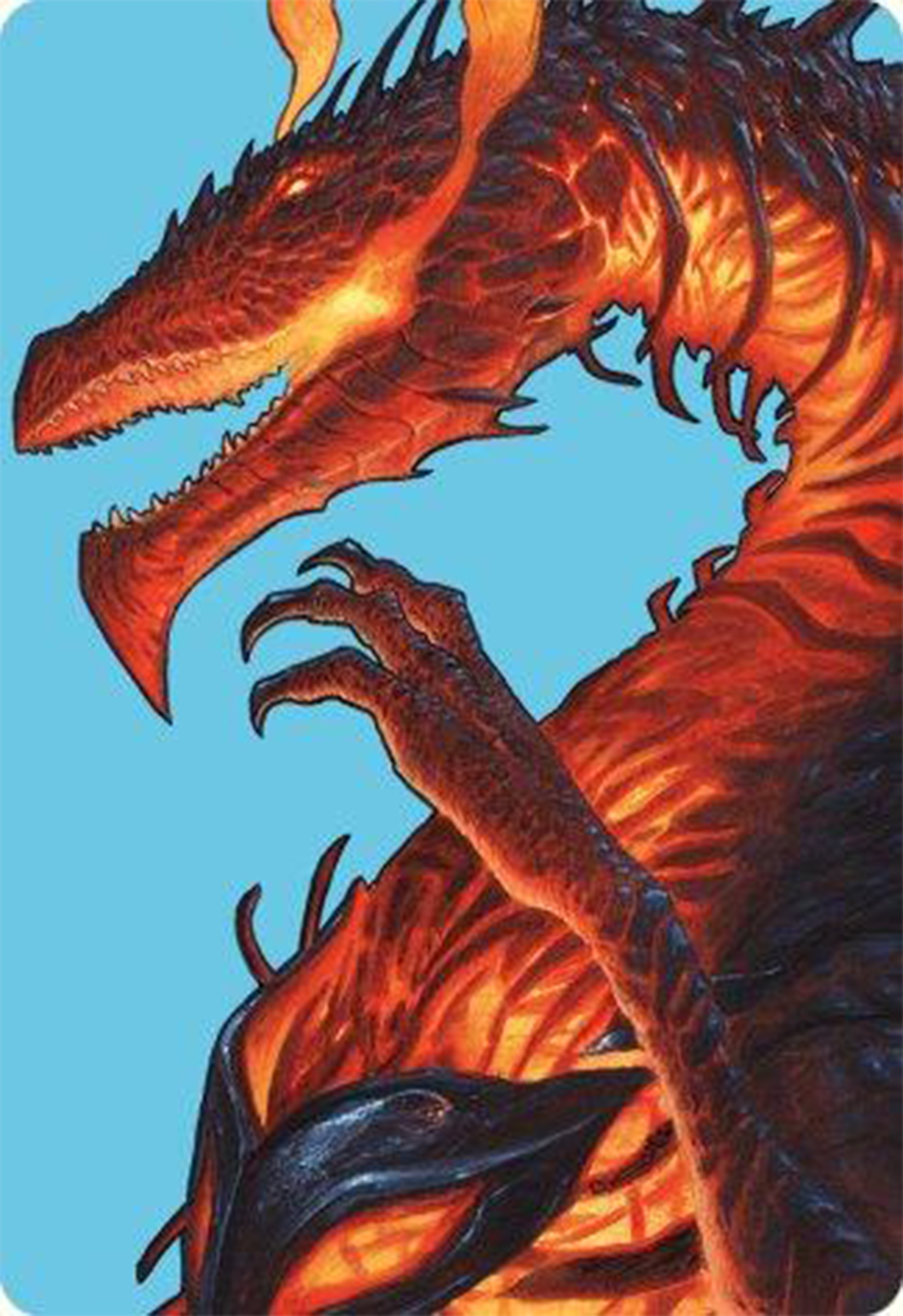 Herigast, Erupting Nullkite Art Card [Modern Horizons 3 Art Series] | Dragon's Lair Comics and Fantasy Houston TX