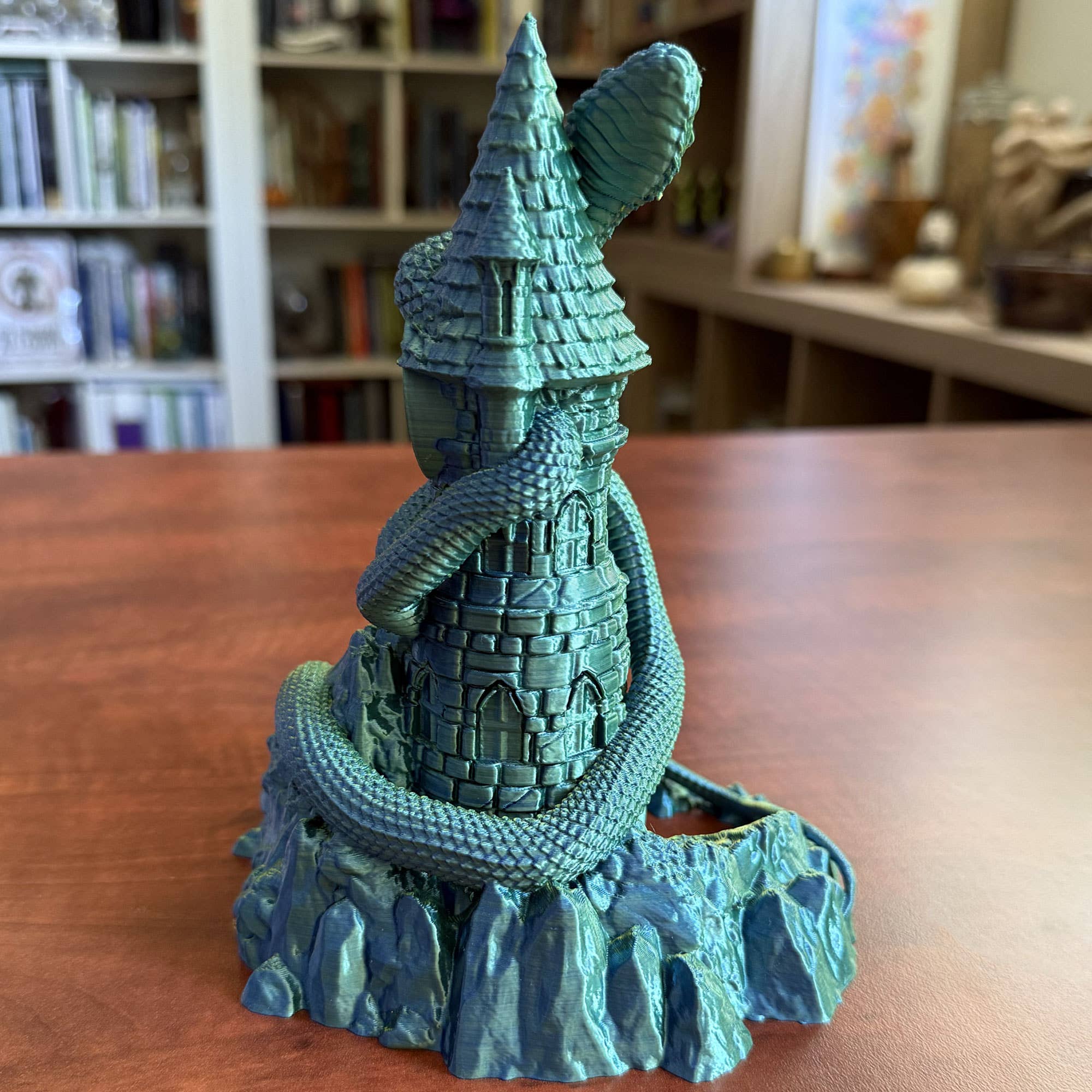 Serpentine Dice Tower | TTRPG, D&D, Pathfinder, CoC | Dragon's Lair Comics and Fantasy Houston TX