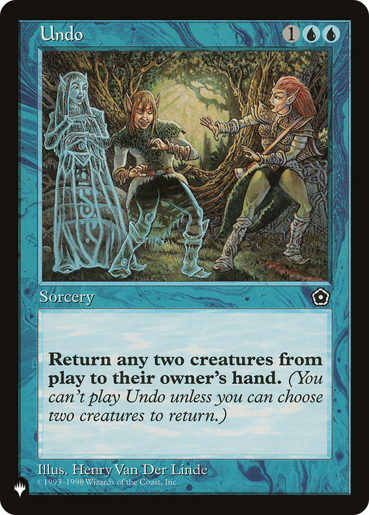 Undo [The List] | Dragon's Lair Comics and Fantasy Houston TX