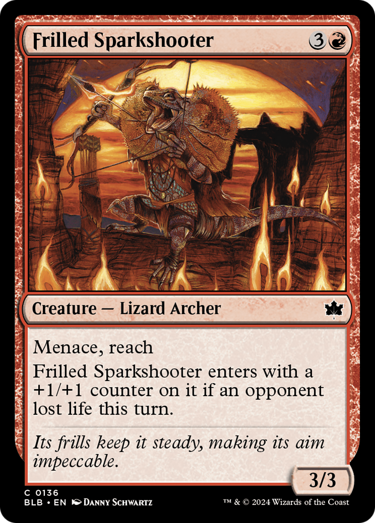 Frilled Sparkshooter [Bloomburrow] | Dragon's Lair Comics and Fantasy Houston TX