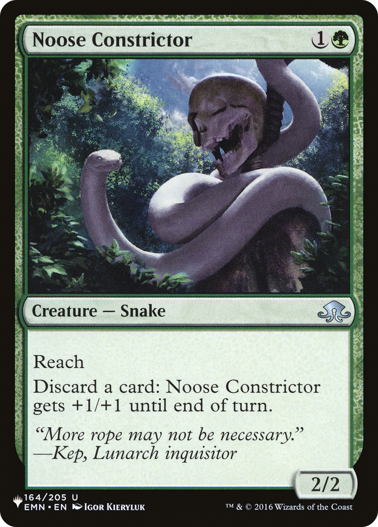Noose Constrictor [The List] | Dragon's Lair Comics and Fantasy Houston TX
