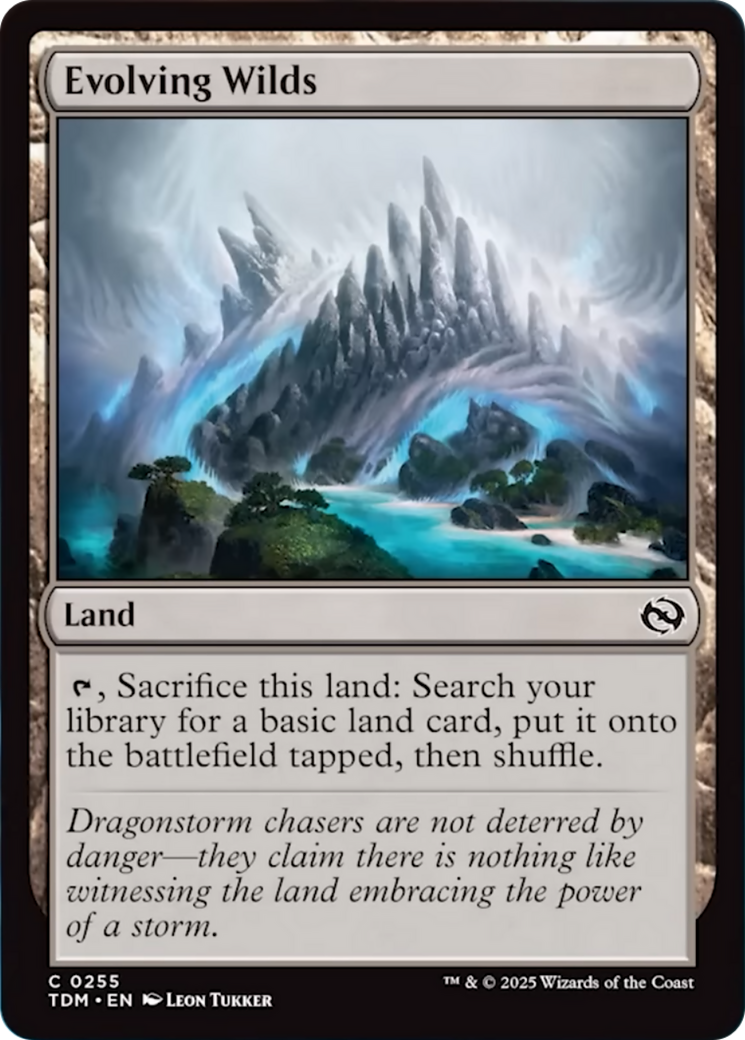 Evolving Wilds [Tarkir: Dragonstorm] | Dragon's Lair Comics and Fantasy Houston TX