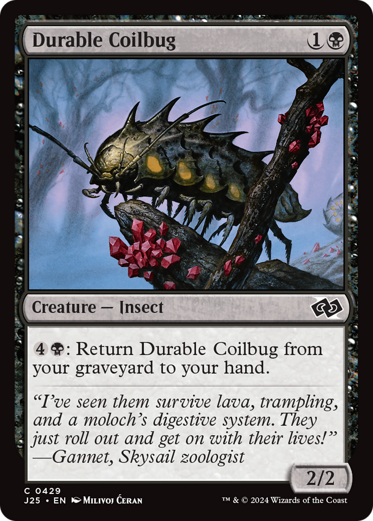 Durable Coilbug [Foundations Jumpstart] | Dragon's Lair Comics and Fantasy Houston TX