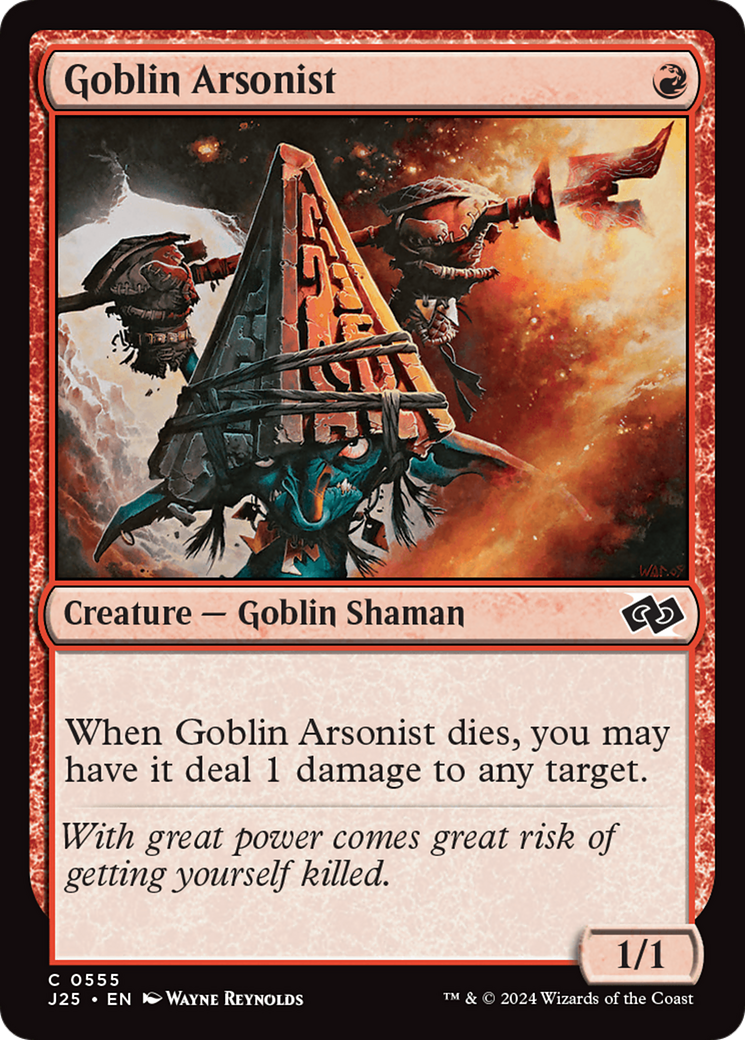 Goblin Arsonist [Foundations Jumpstart] | Dragon's Lair Comics and Fantasy Houston TX