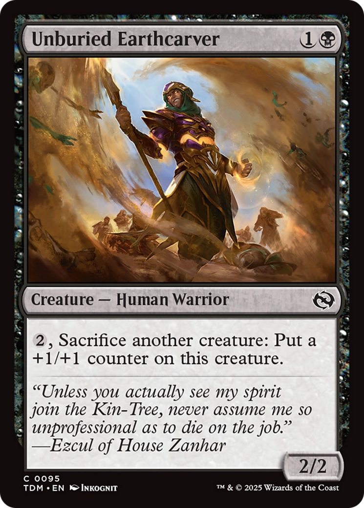 Unburied Earthcarver [Tarkir: Dragonstorm] | Dragon's Lair Comics and Fantasy Houston TX
