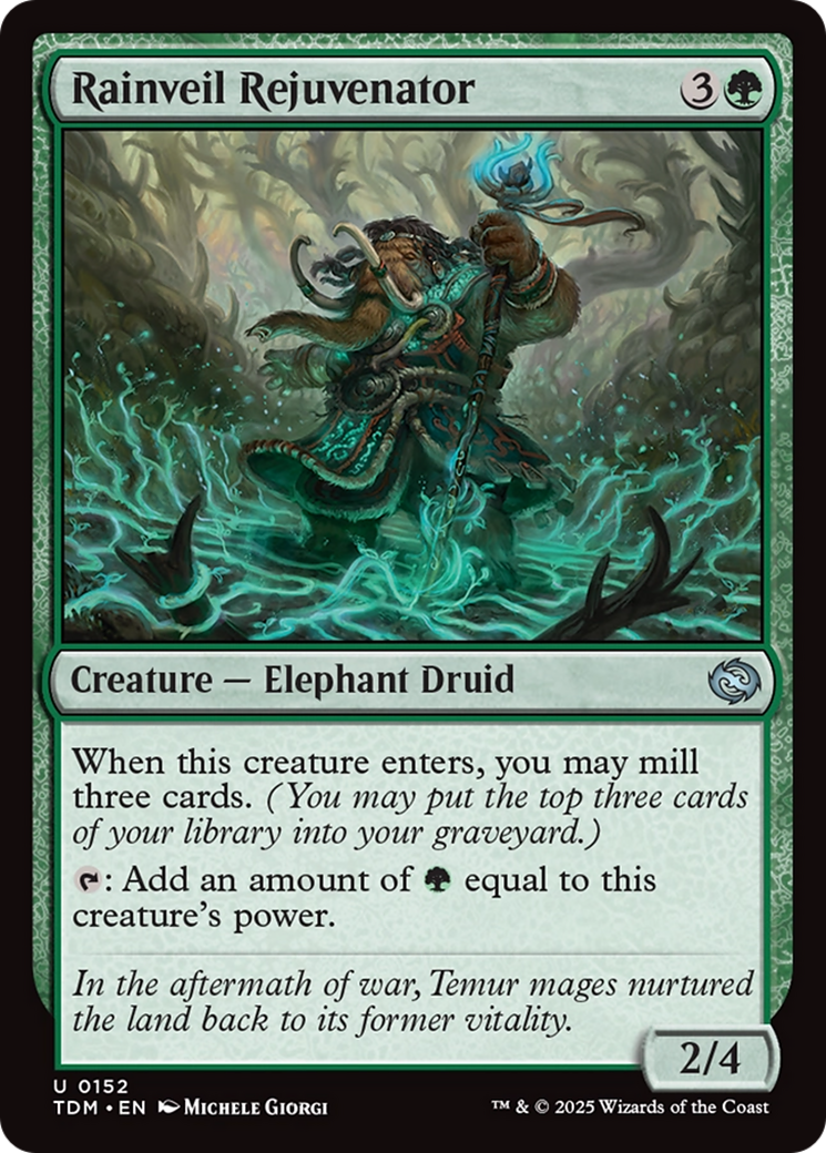 Rainveil Rejuvenator [Tarkir: Dragonstorm] | Dragon's Lair Comics and Fantasy Houston TX