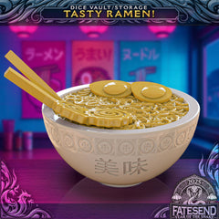 Ramen Noodle Bowl Dice Keeper | RPG, D&D, Daggerheart | Dragon's Lair Comics and Fantasy Houston TX