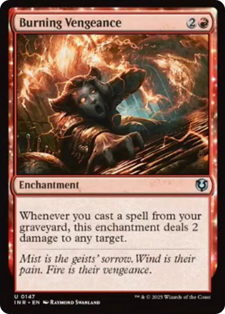 Burning Vengeance [Innistrad Remastered] | Dragon's Lair Comics and Fantasy Houston TX