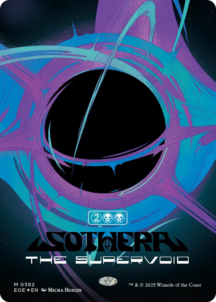 Sothera, the Supervoid (Singularity Foil) [Edge of Eternities] | Dragon's Lair Comics and Fantasy Houston TX
