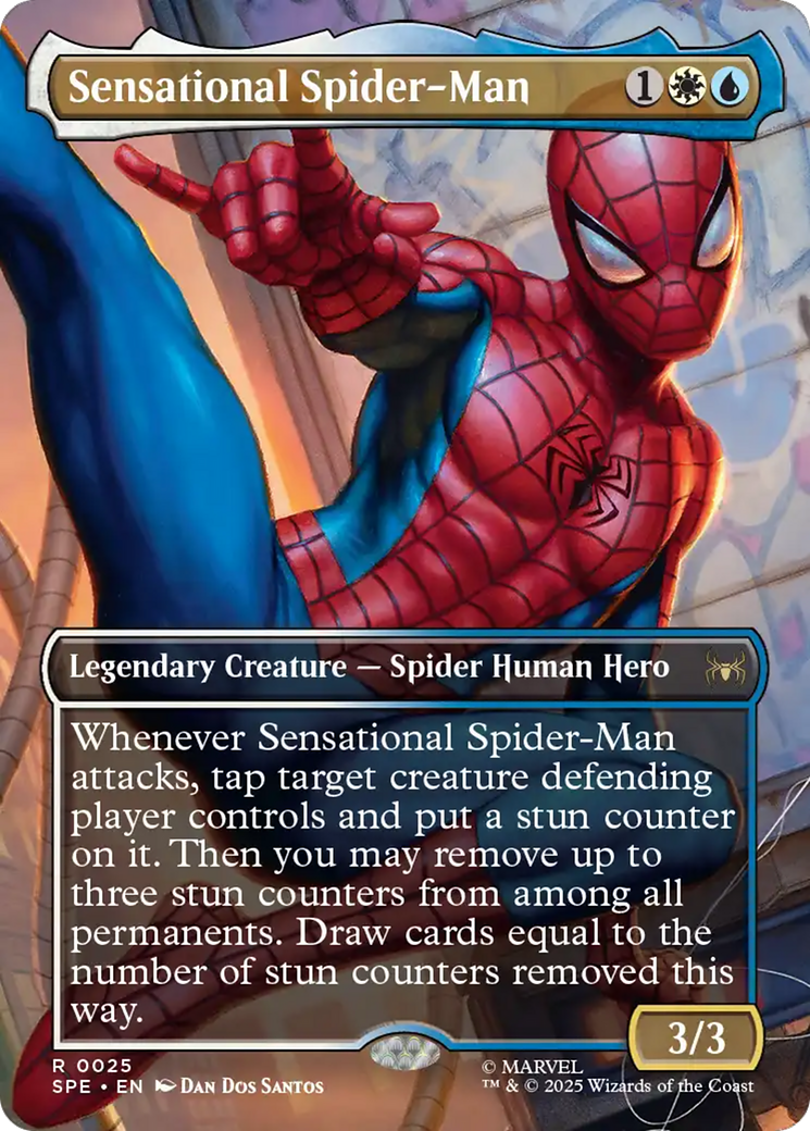 Sensational Spider-Man (Borderless) [Marvel's Spider-Man: Eternal-Legal] | Dragon's Lair Comics and Fantasy Houston TX