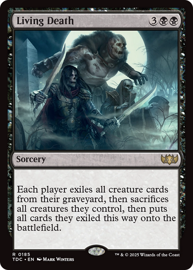 Living Death [Tarkir: Dragonstorm Commander] | Dragon's Lair Comics and Fantasy Houston TX
