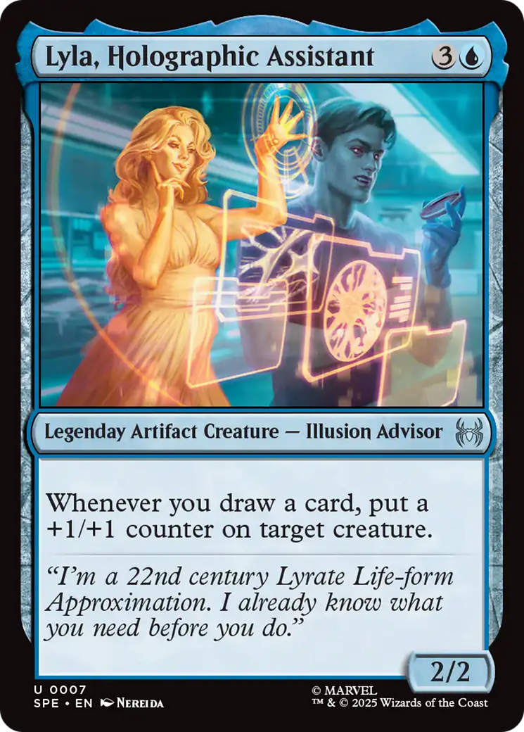 Lyla, Holographic Assistant [Marvel's Spider-Man: Eternal-Legal] | Dragon's Lair Comics and Fantasy Houston TX