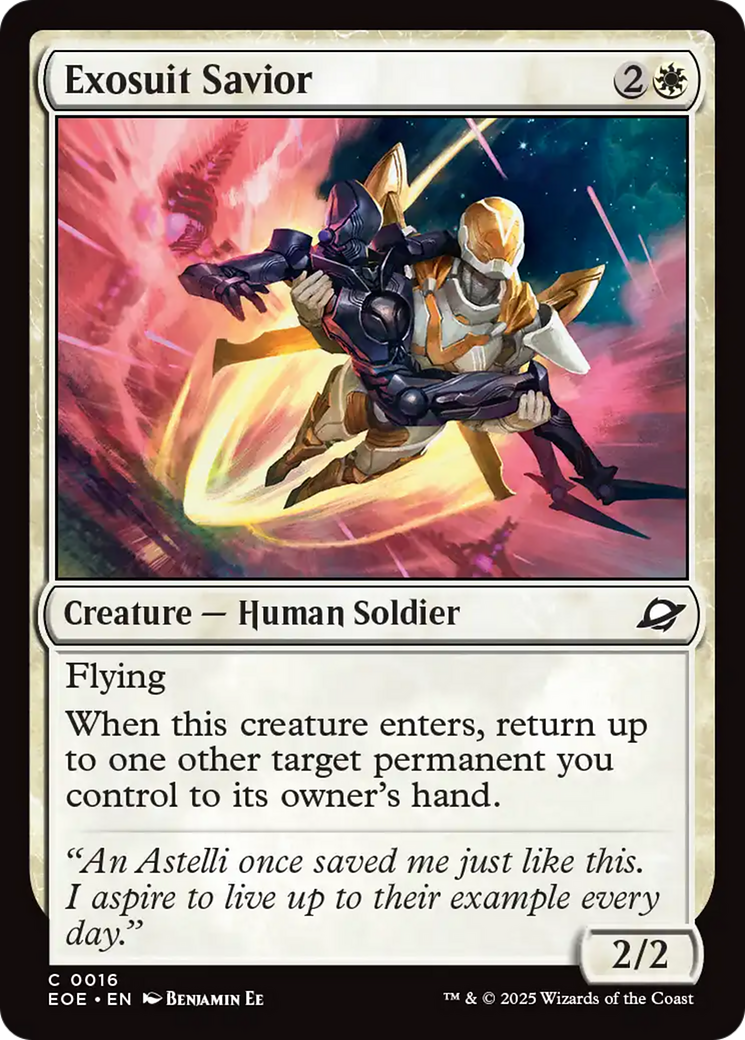 Exosuit Savior [Edge of Eternities] | Dragon's Lair Comics and Fantasy Houston TX