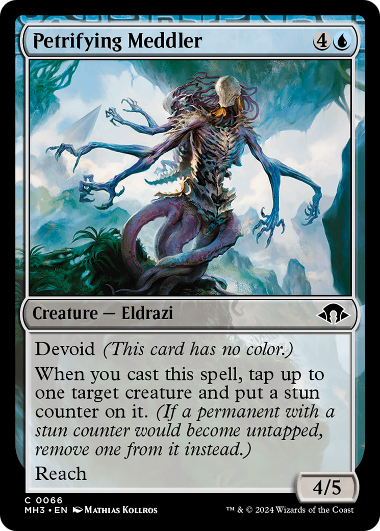 Petrifying Meddler [Modern Horizons 3] | Dragon's Lair Comics and Fantasy Houston TX