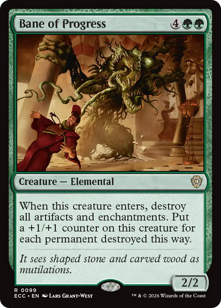 Bane of Progress [Lorwyn Eclipsed Commander] | Odin's Place