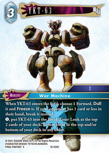 YKT-63 [Emissaries of Light] | Odin's Place